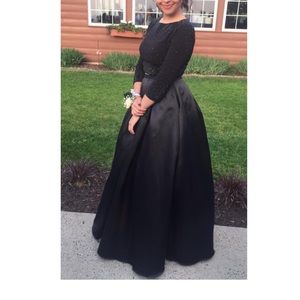 Elegant Black Prom Dress